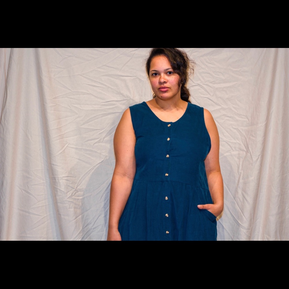 Vintage Corduroy Explorer Dress